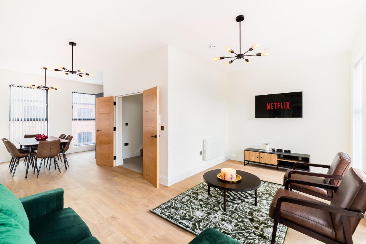 Sydenham Place - Birmingham City Centre Jewellery Quarter - A Trio Of Premium High End Town/Penthouses - 4 Bedrooms & Secure Ev Parking Ngoại thất bức ảnh